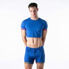 Load image into Gallery viewer, Twisted Jungle Crop Top