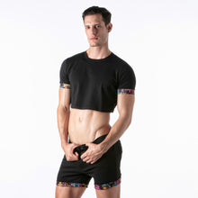 Load image into Gallery viewer, Twisted Jungle Crop Top