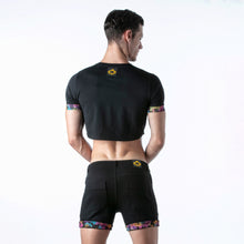 Load image into Gallery viewer, Twisted Jungle Crop Top