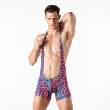 Load image into Gallery viewer, Neon Leopard Singlet
